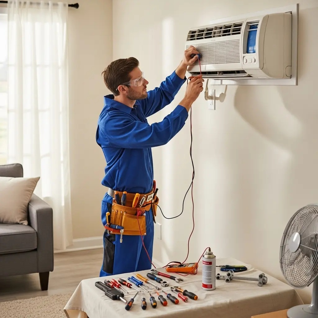 Haymana Esty Esty klima gaz dolumu ve bakım – Enerji verimliliği artırıldı. - Teknik servis örneği
